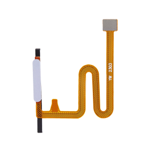Fingerprint Scanner With Flex Cable Compatible for Samsung Galaxy A14 4G (A145P / 2023) - Silver